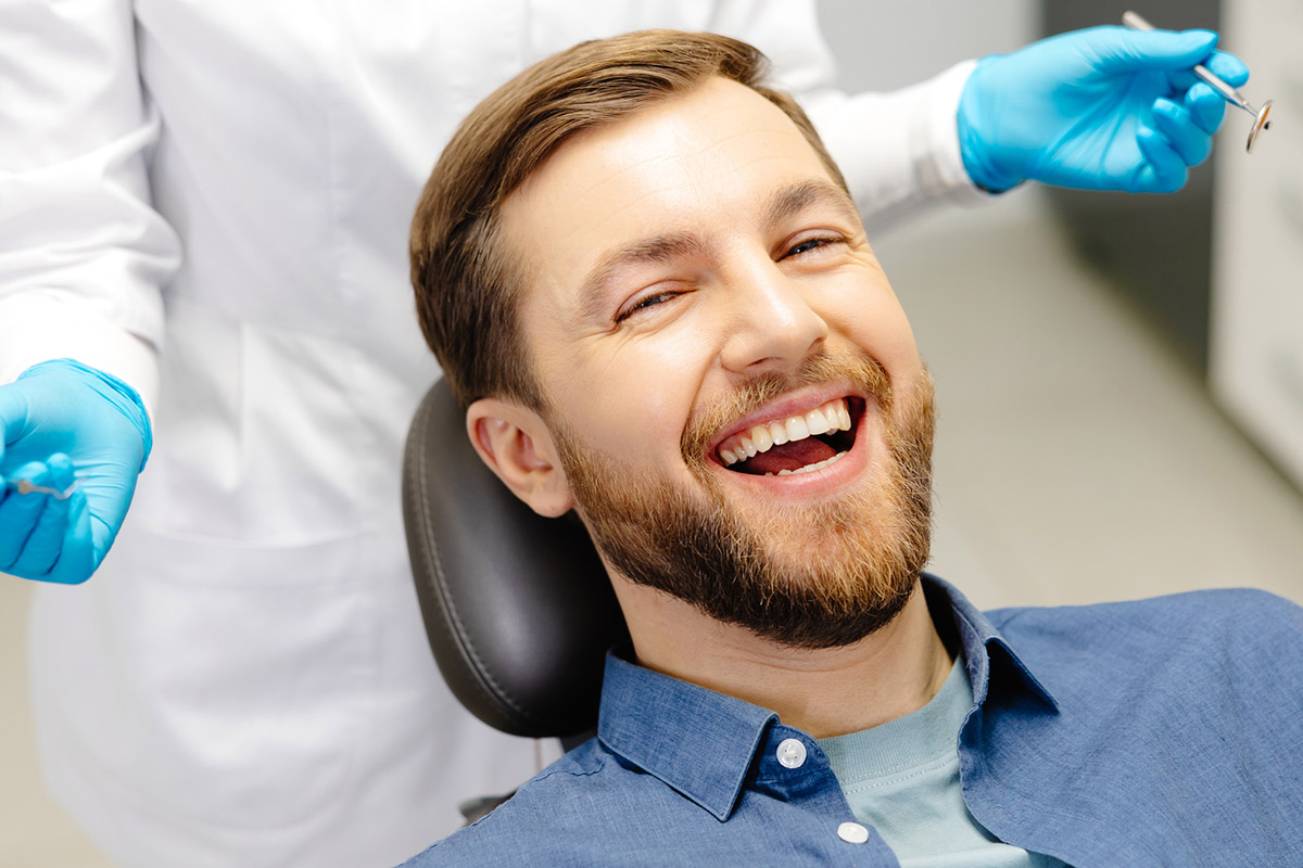 Happy patient